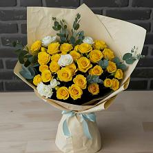 Букет цветов из:  Розы в Звёздном Городке