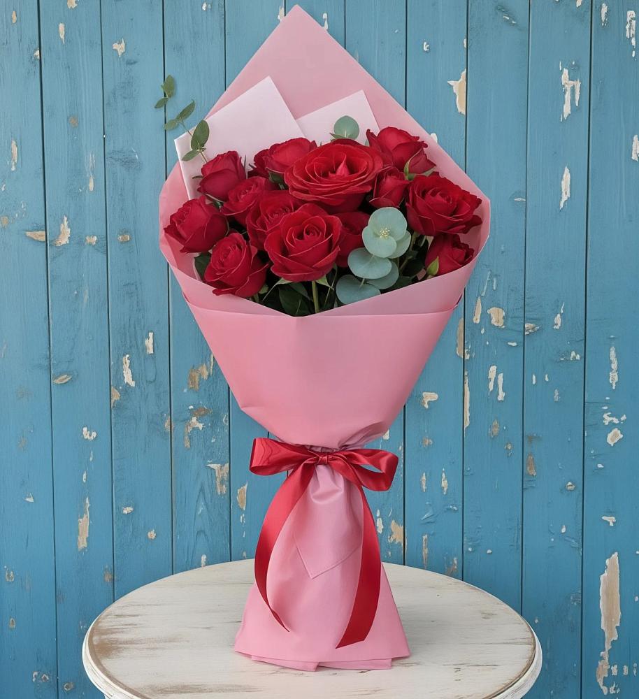 Букет цветов из: Розы в Звёздном Городке