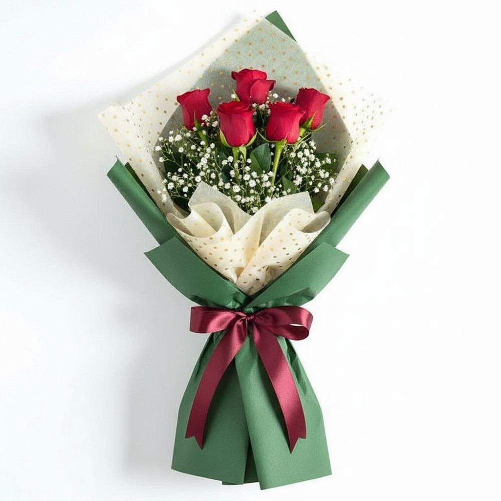 Букет цветов из: Розы в Звёздном Городке