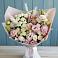 Букет цветов из: Альстромерии и Розы в Звёздном Городке