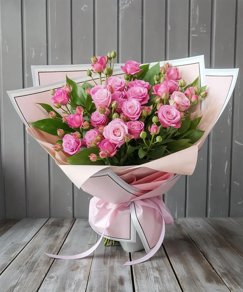 Букет Розовый кустик в Звёздном Городке