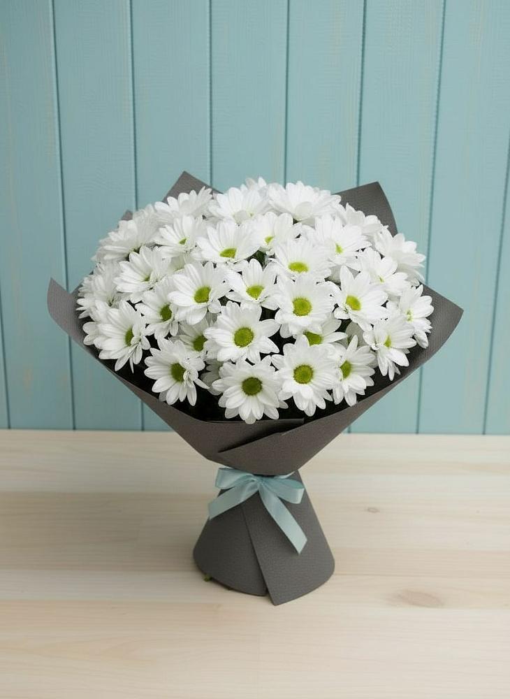 Букет цветов из: Хризантемы в Звёздном Городке