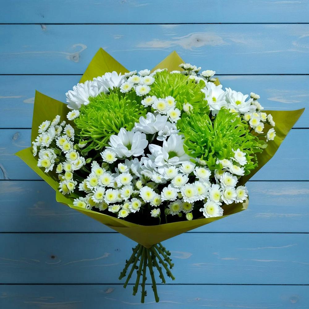 Букет цветов из: Хризантемы в Звёздном Городке