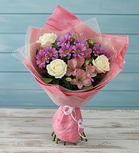 Букет цветов из:  Герберы в Звёздном Городке