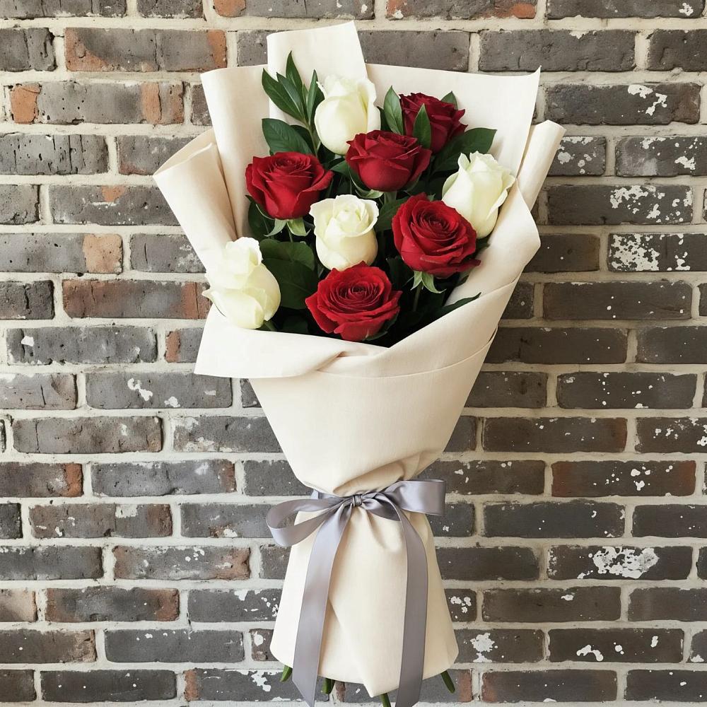 Букет цветов из: Розы в Звёздном Городке