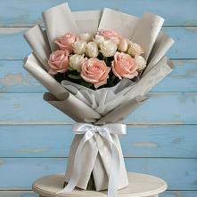 Букет цветов из:  Розы в Звёздном Городке