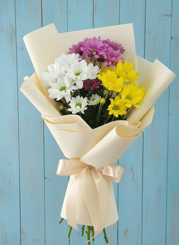 Букет цветов из: Хризантемы в Звёздном Городке