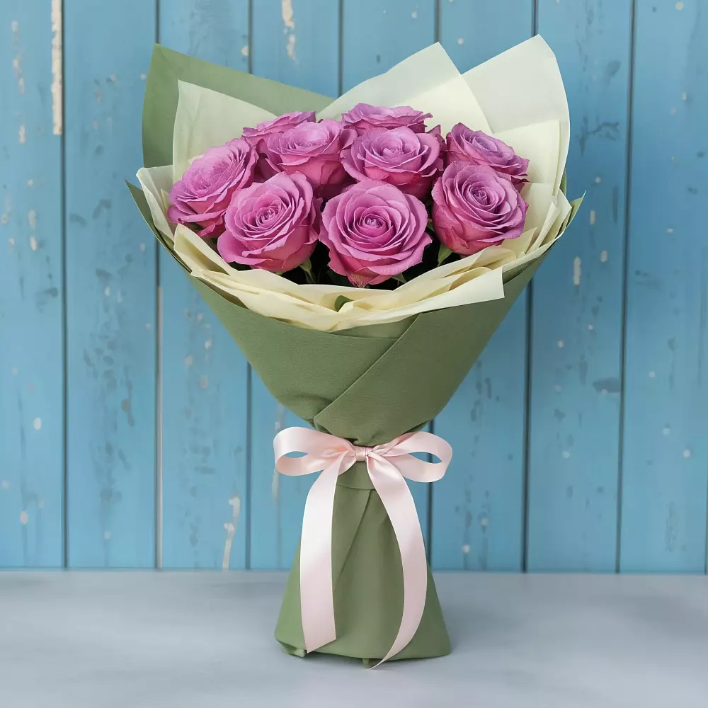 Букет Розы Фёрст Леди в Звёздном Городке