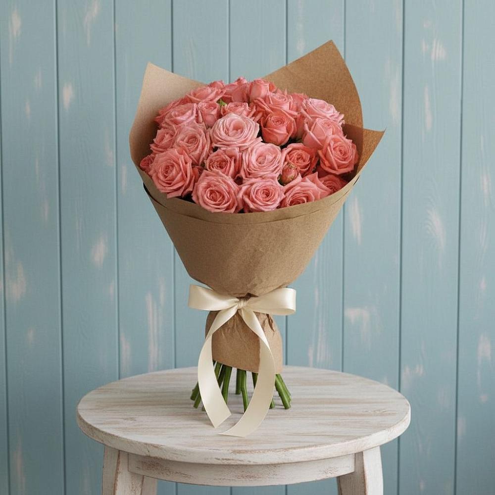 Букет цветов из: Розы в Звёздном Городке