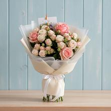 Букет цветов из:  Розы #REPLACE_PRED# Звёздном Городке
