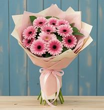 Букет цветов из:  Герберы в Звёздном Городке
